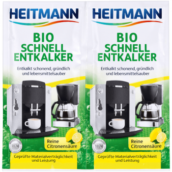 HEITMANN - Bio-Schnell-Entkalker 2 x 25g